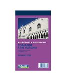 Blocco comande 3 tagliandi 25/25copie autor. 16,8x10cm DU161873T00 DU161873T00