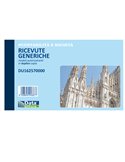 Blocco ricevute generiche 50/50 copie autor. 10x16,8cm DU162570000 DU162570000