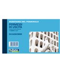Blocco permessi di uscita 50/50copie autor. 10x16,8cm DU1626C0000 DU1626C0000