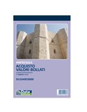 Blocco distinta acquisto carte valori 50/50copie autor. 21,5x14,8cm DU1649C0000 DU1649C0000