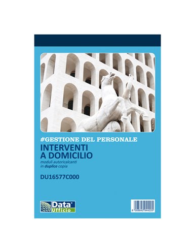 Blocco Interventi a domicilio del cliente 50/50copie autor. DU16577C000 DU16577C000