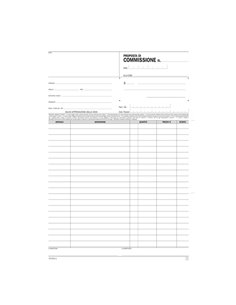 Blocco Proposte Commissione 33/33/33copie autor. 29,7x21,5cm DU1672C3300 DU1672C3300 2