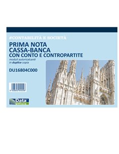 Blocco prima nota cassa 50/50copie autor. 21,5x29,7cm DU16804C000 DU16804C000