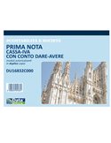 Blocco prima nota cassa/iva c/conto dare-avere 50/50copie autor. DU16832C000 DU16832C000