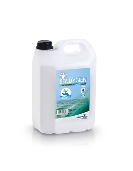 Sapone igienizzante Sendygien 5lt NETTUNO 00579 NETTUNO SAPONI E PASTE LAVAMANI
