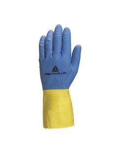 GUANTO DA LAVORO INDUSTRIALE Duocolor 330 Tg.8/9 in LATTICE VE330BJ08 DELTAPLUS GUANTI DI PROTEZIONE