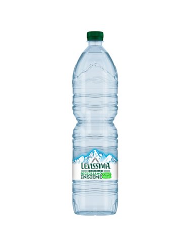 Acqua naturale bottiglia 45 RPET 1,5L Levissima 4903313 Levissima BEVANDE