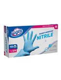 Scatola 100 guanti in nitrile non talcato tg. S/M azzurro uso medicale 3476LXM