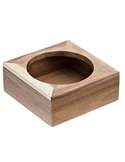 Supporto caraffa in bamboo 20x20x8cm naturale Leone S0087