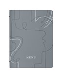 PortamenU' F.to A4 24,6x31,6cm Linea Linee - grigio F360071