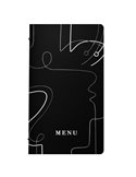 PortamenU' F.to 18x31,6cm Linea Linee - nero F360085