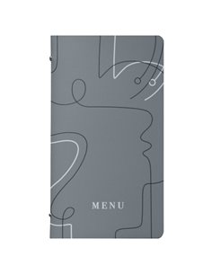 PortamenU' F.to 18x31,6cm Linea Linee - grigio F360081