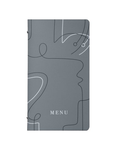 PortamenU' F.to 18x31,6cm Linea Linee - grigio F360081
