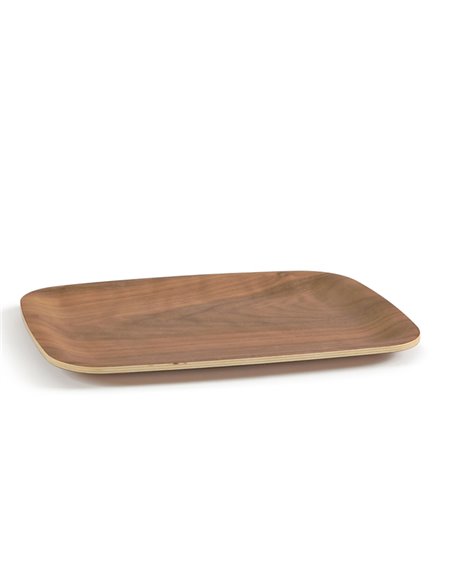 Vassoio antiscivolo in legno frassino 28x20cm 29017