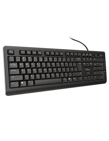Tastiera con filo ultrasilenziosa TK-150 - Trust 23882
