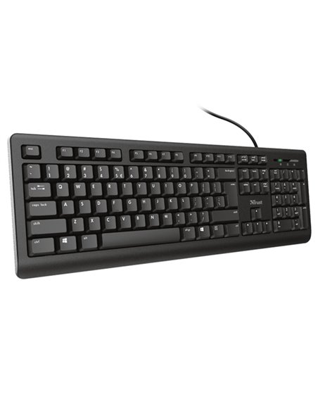 Tastiera con filo ultrasilenziosa TK-150 - Trust 23882