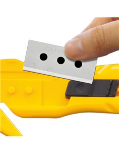 Tubo 10 lame di ricambio per cutter SK-10 Lebez SKB-10 LEBEZ CUTTER DA LAVORO 2