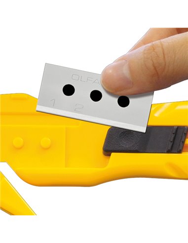 Tubo 10 lame di ricambio per cutter SK-10 Lebez SKB-10 LEBEZ CUTTER DA LAVORO