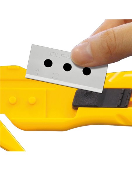 Tubo 10 lame di ricambio per cutter SK-10 Lebez SKB-10 LEBEZ CUTTER DA LAVORO