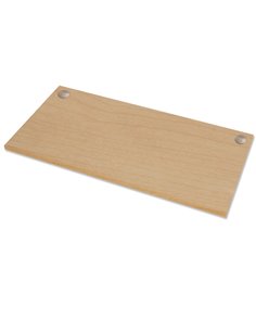 Piano di lavoro per scrivania Cambio - 180x80x2,5cm - acero Fellowes 9870801 FELLOWES SCRIVANIE E TAVOLI RIUNIONE