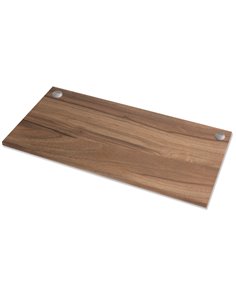 Piano di lavoro per scrivania Cambio - 160x80x2,5cm - noce Fellowes 9871301 FELLOWES SCRIVANIE E TAVOLI RIUNIONE