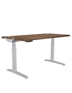 Piano di lavoro per scrivania Cambio - 160x80x2,5cm - noce Fellowes 9871301 FELLOWES SCRIVANIE E TAVOLI RIUNIONE 2