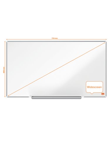 Lavagna bianca magnetica 40x71cm Impression Pro Widescreen 32'' Nobo 1915253 NOBO LAVAGNE MAGNETICHE