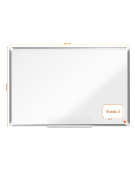 Lavagna bianca magnetica 60x90cm Premium Plus Nobo 1915155 NOBO LAVAGNE MAGNETICHE