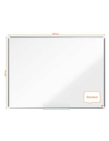 Lavagna bianca magnetica 90x120cm Premium Plus Nobo 1915156 NOBO LAVAGNE MAGNETICHE