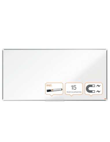 Lavagna bianca magnetica 90x180cm Premium Plus Nobo 1915160 NOBO LAVAGNE MAGNETICHE