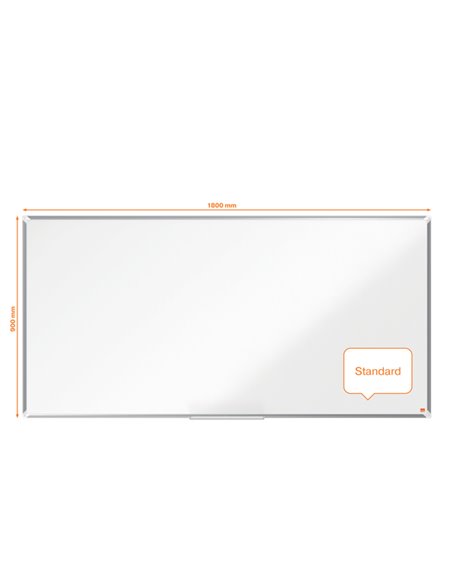 Lavagna bianca magnetica 90x180cm Premium Plus Nobo 1915160 NOBO LAVAGNE MAGNETICHE