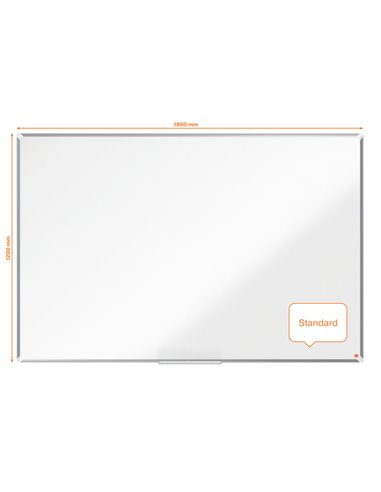 Lavagna bianca magnetica 120x180cm Premium Plus Nobo 1915161 NOBO LAVAGNE MAGNETICHE