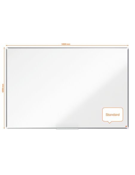 Lavagna bianca magnetica 120x180cm Premium Plus Nobo 1915161 NOBO LAVAGNE MAGNETICHE