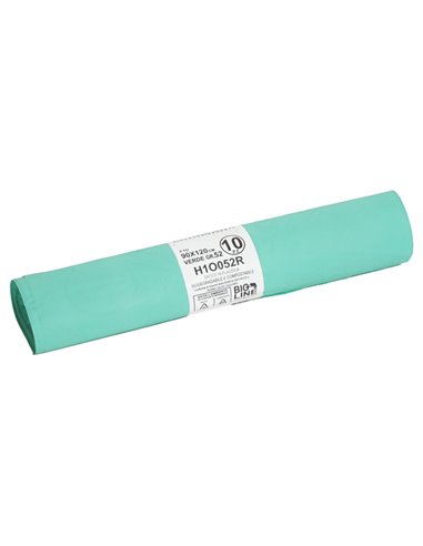 10 Sacchi BIO verdi 90x120cm 120Lt 19µ H1O052R No Brand SACCHI RIFIUTI