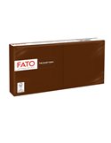 100 tovaglioli carta 24x24cm 2 Veli Cioccolata Fato 82546003