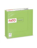 50 tovaglioli carta 33x33cm 2 Veli Verde mela Fato 82623200