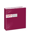 50 tovaglioli carta 40x40cm color bordeaux Linea Airlaid Fato 88400401