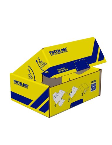 Scatola spedizioni POSTAL BOX® f.to S 26x19x10cm BLASETTI 0421 BLASETTI SCATOLE E TUBI PER SPEDIZIONE