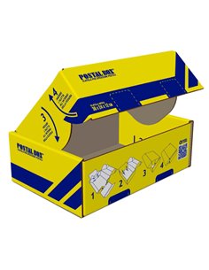 Scatola spedizioni POSTAL BOX® f.to M 36x24x12cm BLASETTI 0422 BLASETTI SCATOLE E TUBI PER SPEDIZIONE