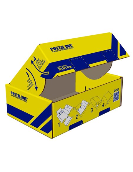 Scatola spedizioni POSTAL BOX® f.to M 36x24x12cm BLASETTI 0422 BLASETTI SCATOLE E TUBI PER SPEDIZIONE