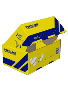 Scatola spedizioni POSTAL BOX® f.to L 40x27x17cm BLASETTI 0423 BLASETTI SCATOLE E TUBI PER SPEDIZIONE