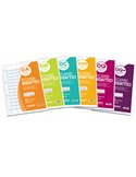 Ricambi Didattici forati f.to A4 40 fogli carta 100gr 5mm+ (0Q+) Blasetti 7436