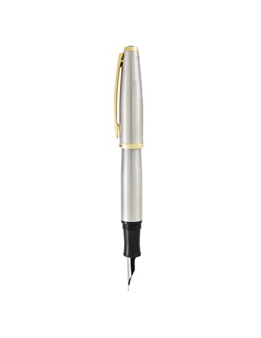 Penna stilografica Aldo Domani punta M fusto silver Monteverde J059673 MONTEVERDE STILOGRAFICHE