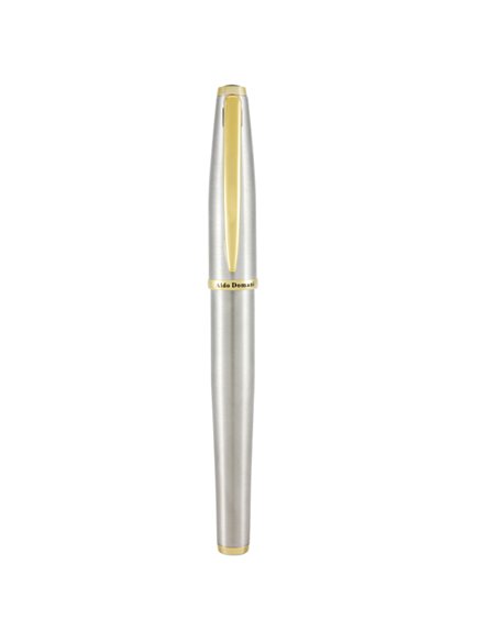 Penna stilografica Aldo Domani punta M fusto silver Monteverde J059673 MONTEVERDE STILOGRAFICHE