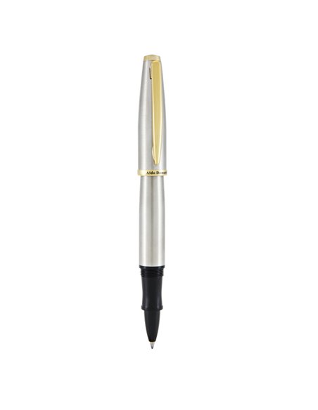 Penna roller Aldo Domani punta M fusto silver Monteverde J059676 MONTEVERDE ROLLER E PORTAMINE