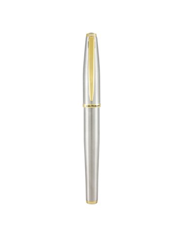Penna roller Aldo Domani punta M fusto silver Monteverde J059676 MONTEVERDE ROLLER E PORTAMINE