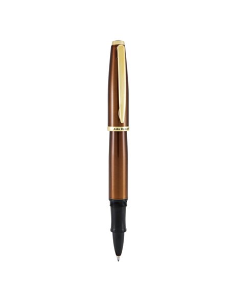 Penna roller Aldo Domani punta M fusto tabacco Monteverde J059666