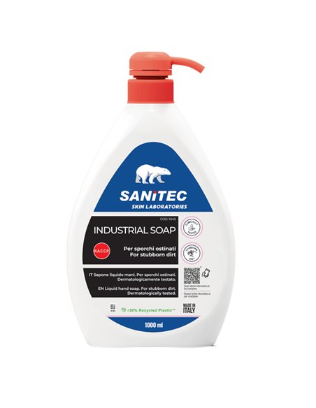 Sapone liquido lavamani Industria 1L Sanitec 1040
