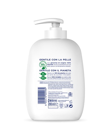 Sapone liquido Extra Idratante 200ml NEUTRO ROBERTS R908754