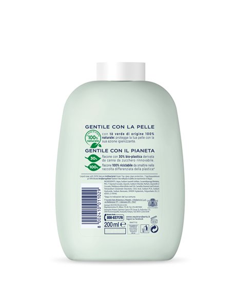 Ricarica bis 400ml sapone liquido Antibatterico NEUTRO ROBERTS R908765